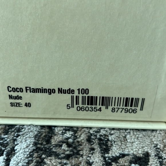 Sophia Webster size 40 (US 9.5) Coco Flamingo Nude/rose gold 100 mm heels - Picture 6 of 7